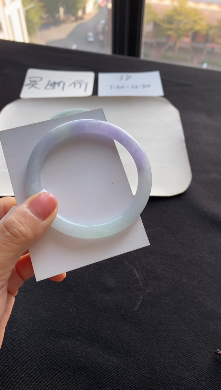 【闪购商品】翡翠手镯（圆镯）未镶嵌56圆条--不退不换