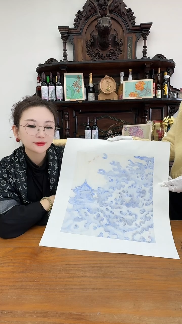 【闪购商品】绘画宁婉玉手绘国画