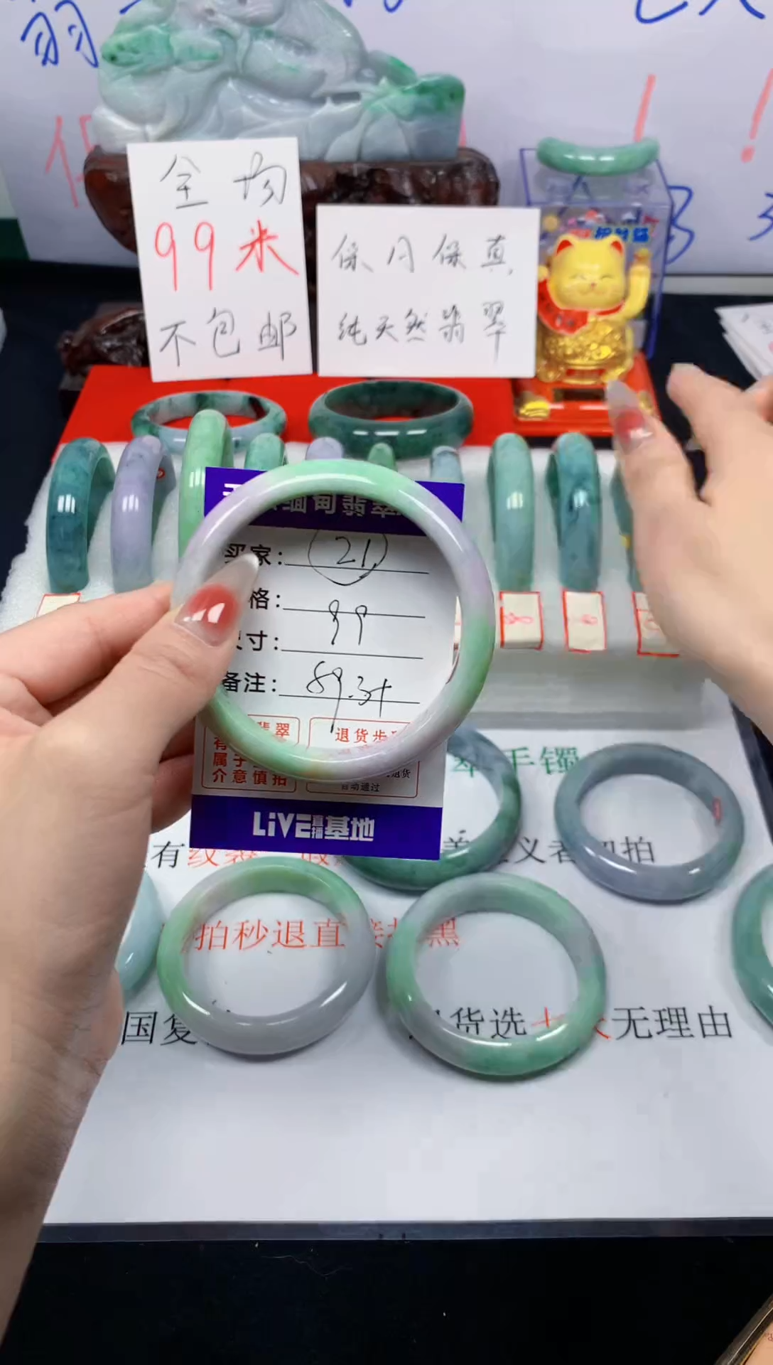 未镶嵌手镯翡翠21