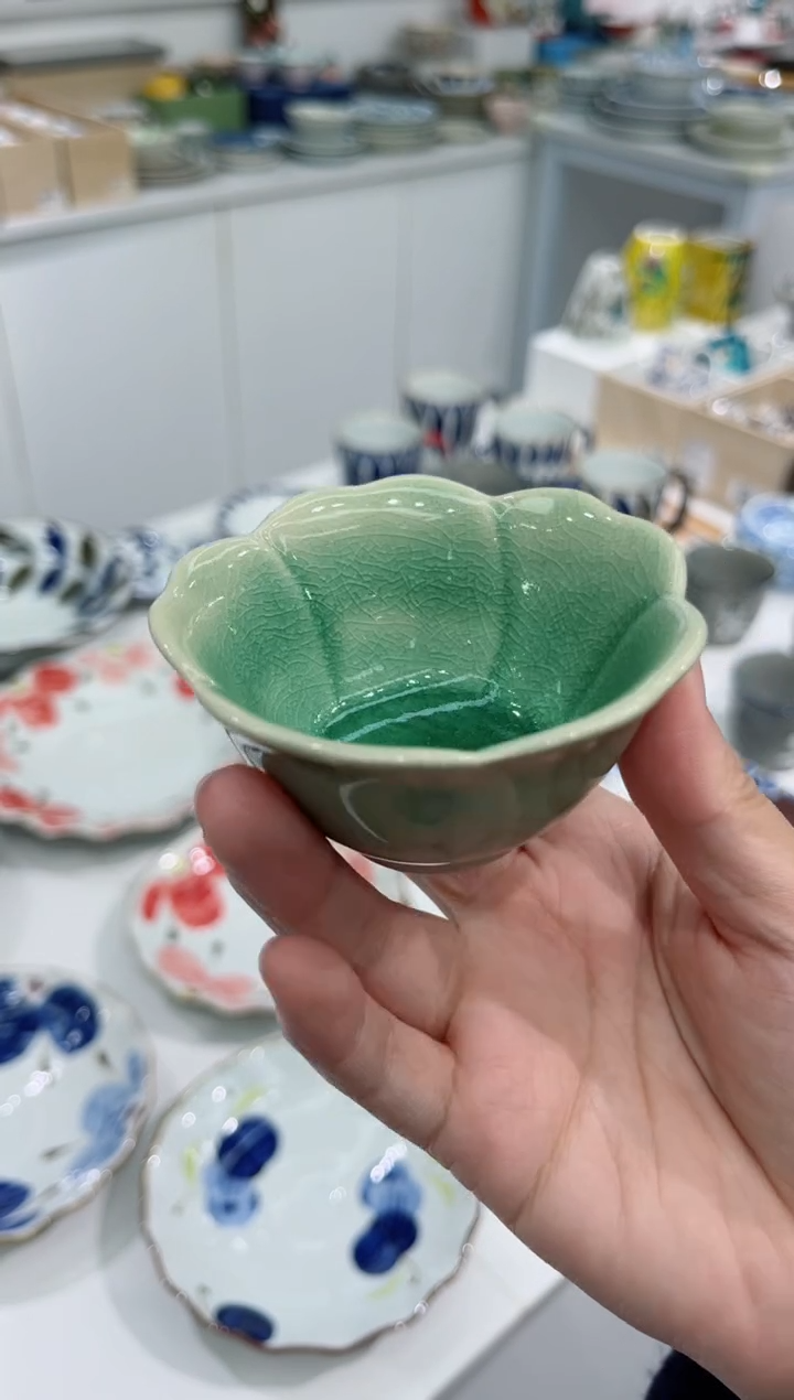 【闪购商品】瓷片翠璃冰裂纹小钵