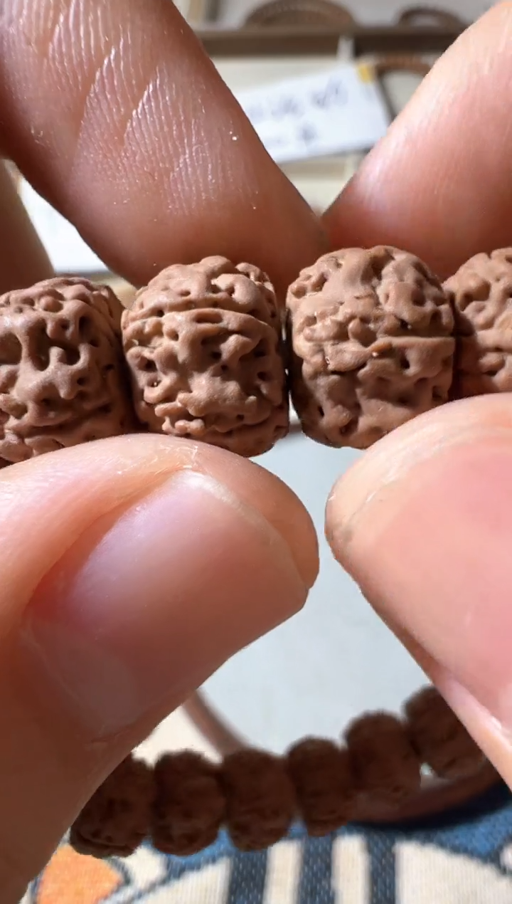 金刚菩提手串龙切平细手持