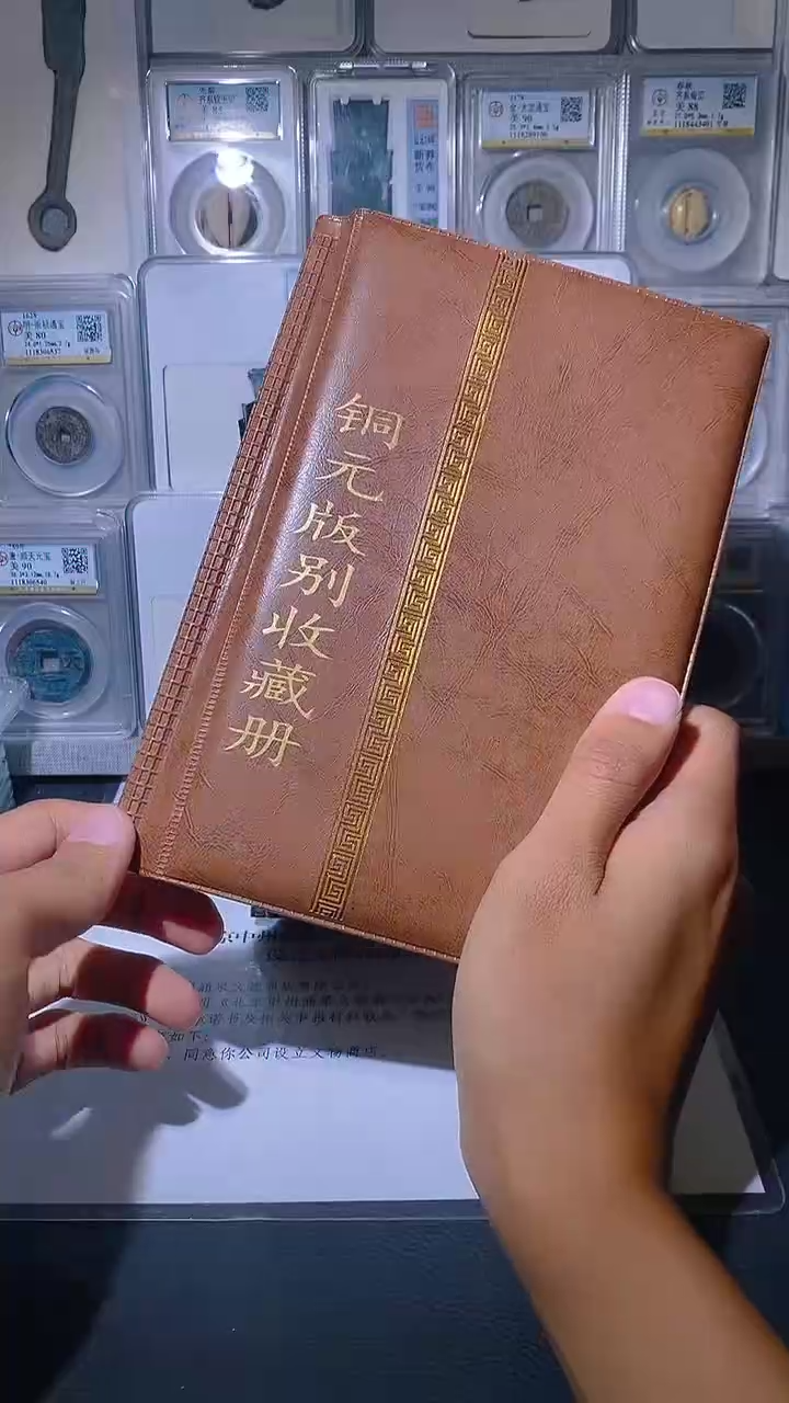 铜琪珍   铜元版别收藏册36枚  一套