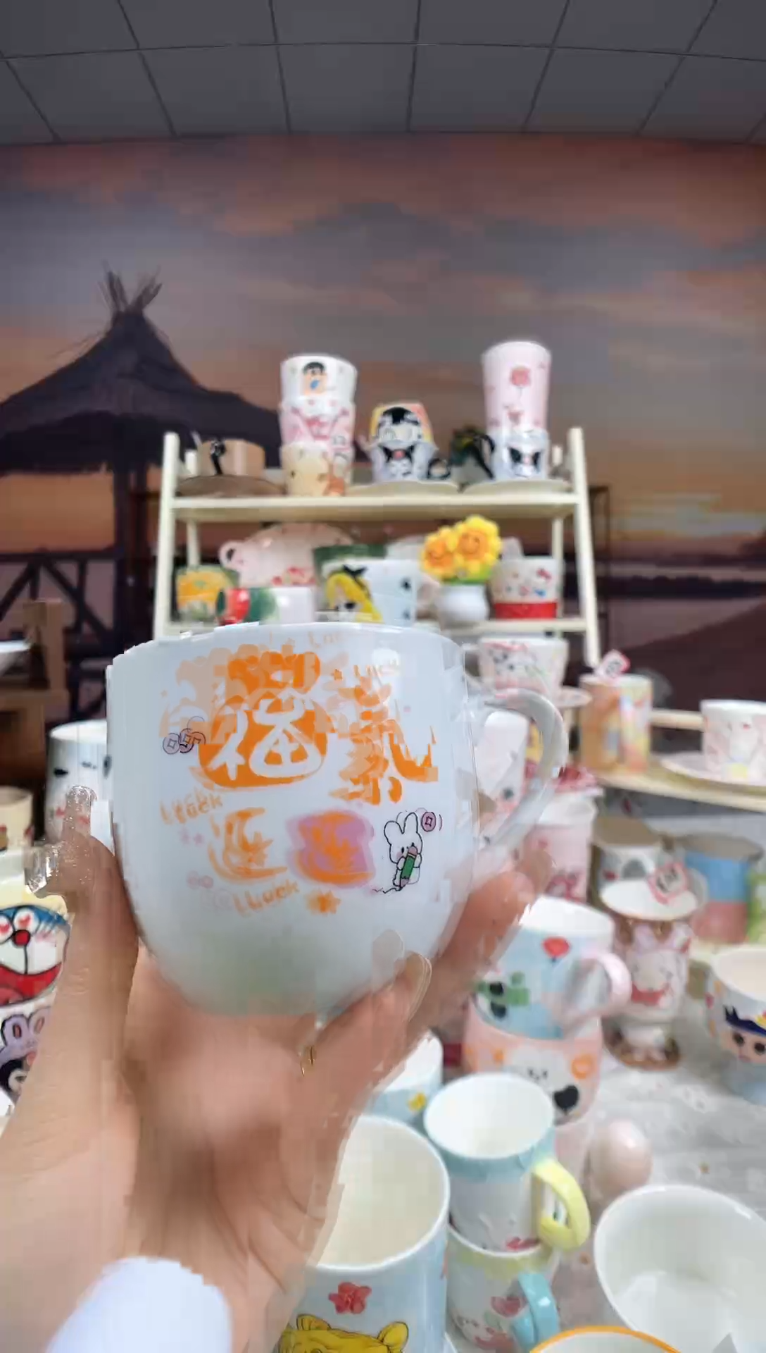 【闪购商品】景德镇手工陶瓷杯