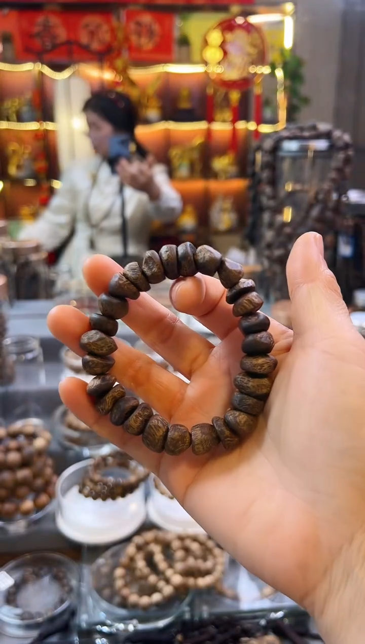 【闪购商品】沉香手串棋楠树丁单圈