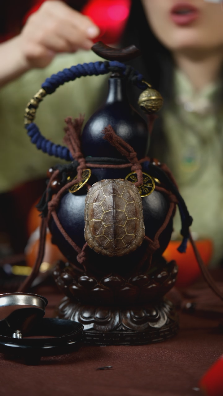 【闪购商品】689号500ml左右的非遗漆器酒葫芦