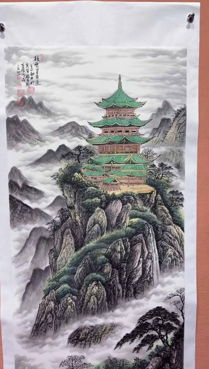 国画师立照老师国画作品