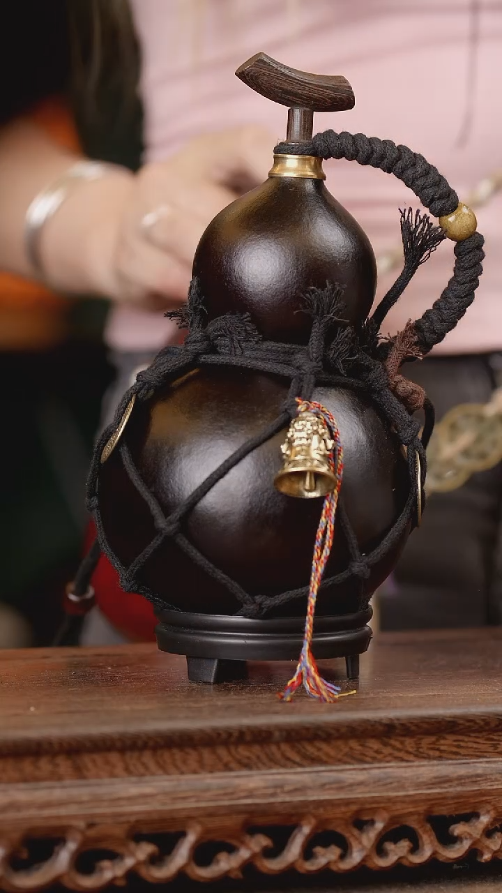 93号精品天然大漆酒葫芦一物一拍~