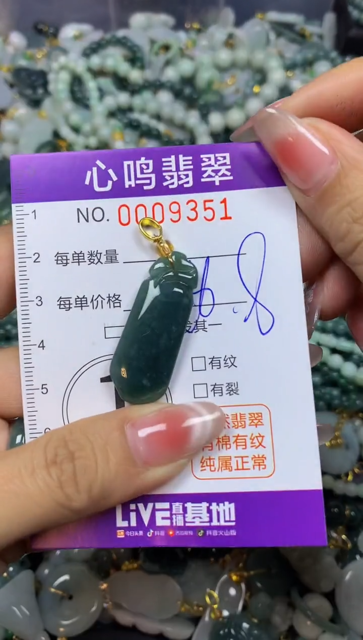 【闪购商品】翡翠颈饰未镶嵌闪购009351