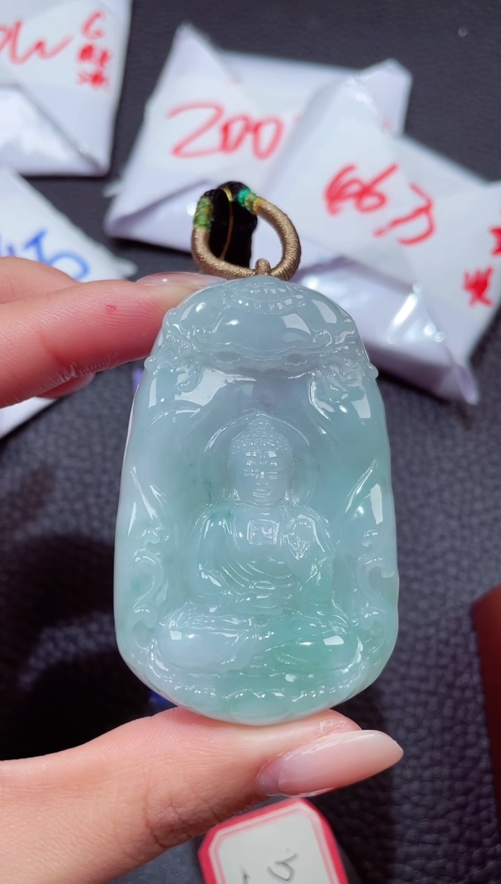 颈饰未镶嵌翡翠65456