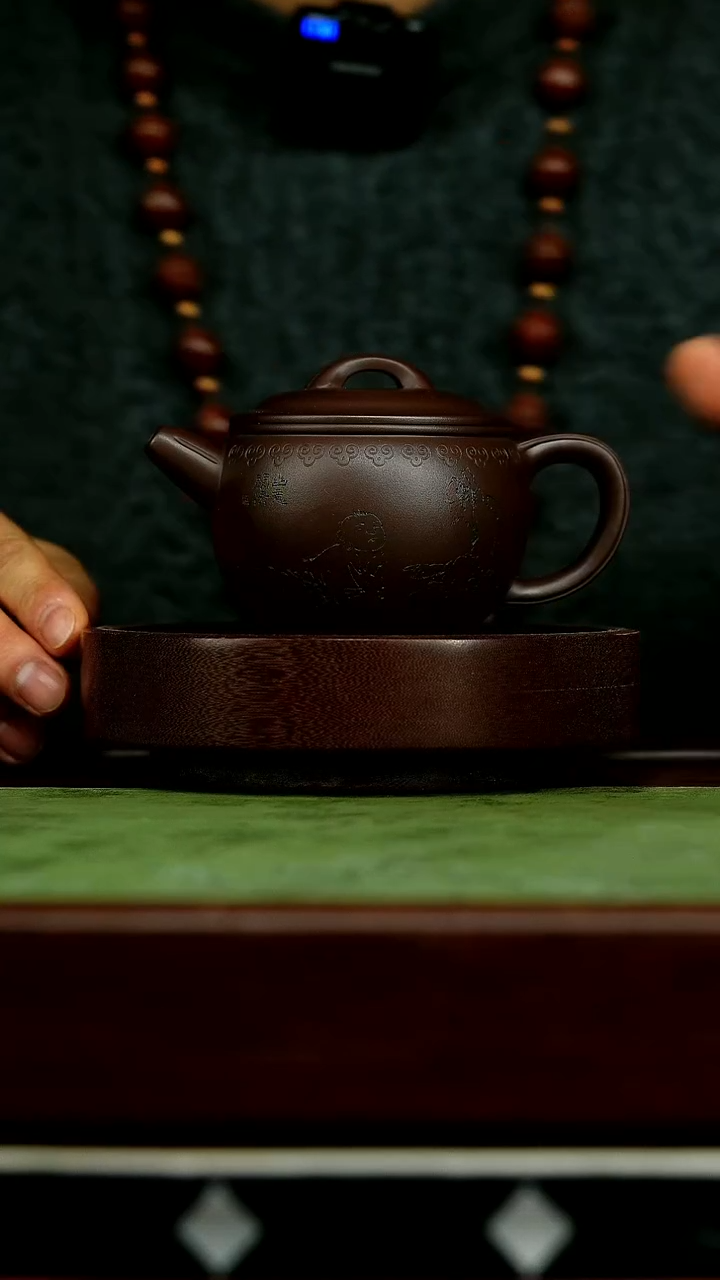 茶壶紫砂f1汉瓦壶