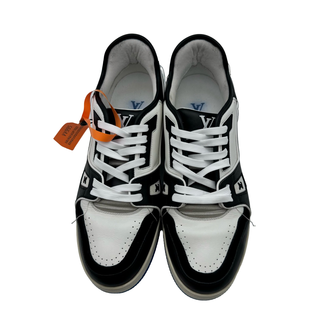 95新 LouisVuitton/路易威登 8码42码 LOGO trainer97新vv995特价