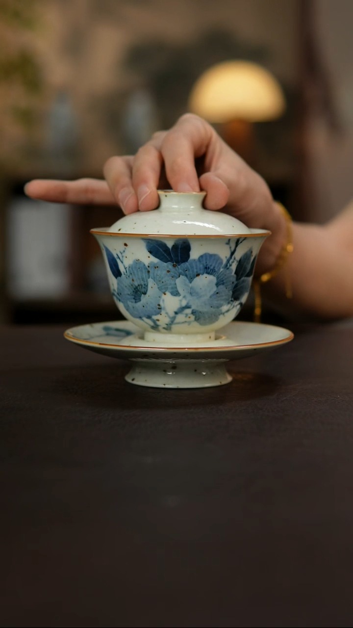 杯蔷*?景德镇陶瓷杯碗柴烧多人