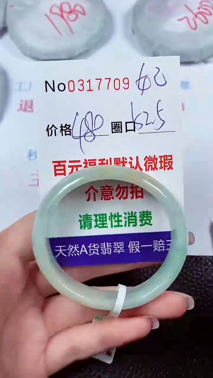 【闪购商品】翡翠手镯未镶嵌00317709