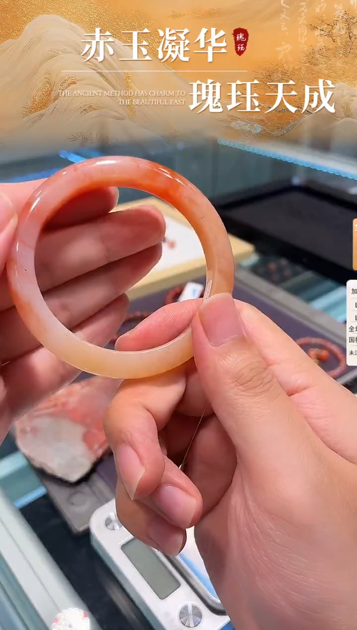未镶嵌南红玛瑙手镯原矿南红手镯圈58-59多样性发货