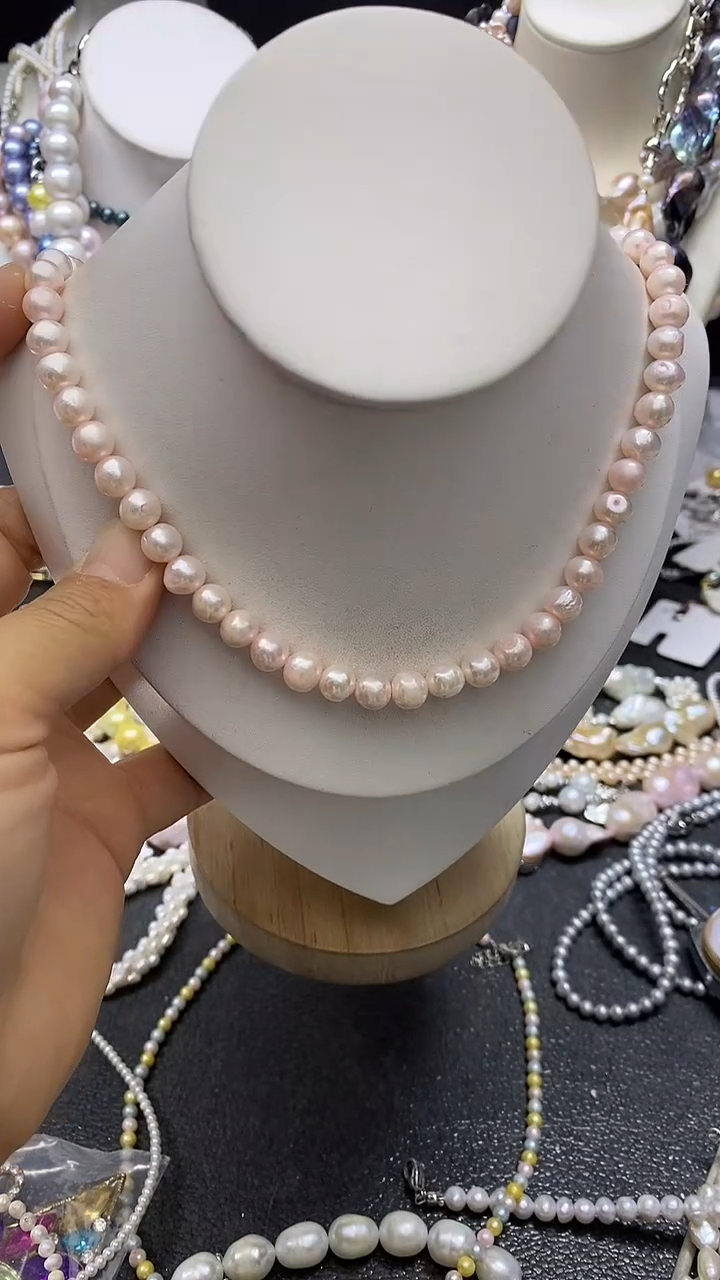 颈饰未镶嵌淡水珍珠多人