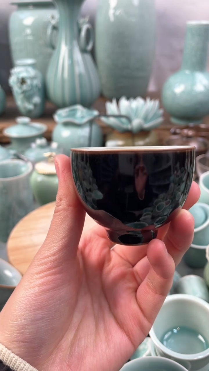 【闪购商品】特价 微瑕 慧仙青瓷