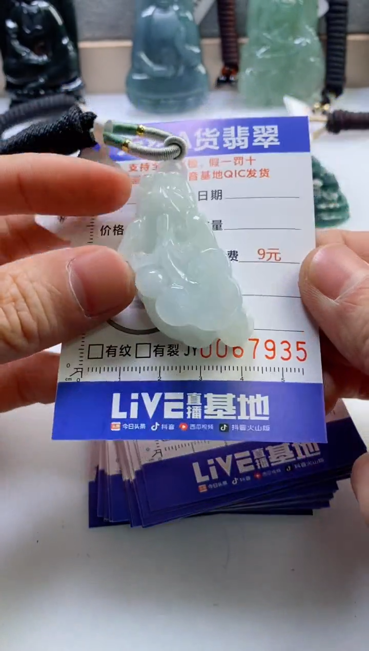 【闪购商品】翡翠挂件未镶嵌          