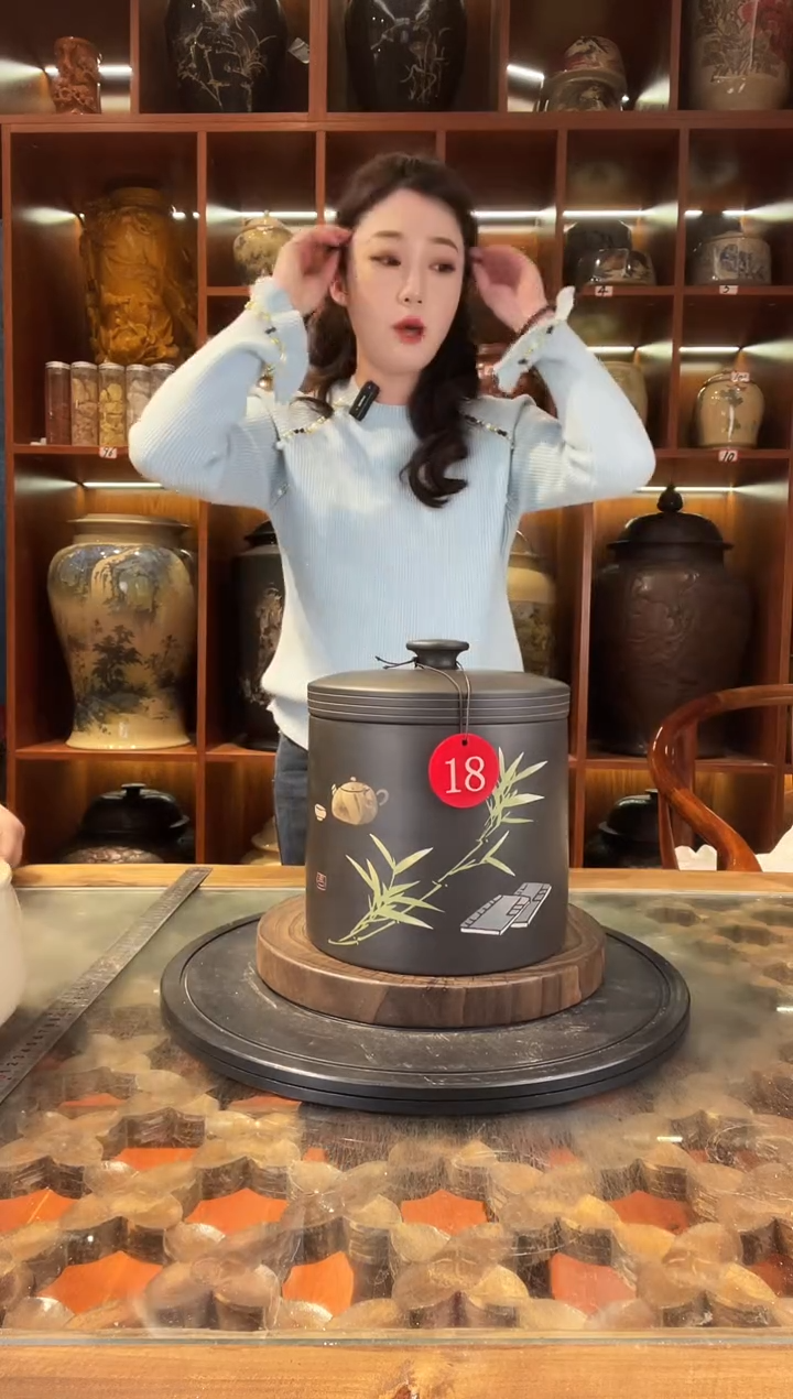 【闪购商品】缸云南建水紫陶茶罐@18