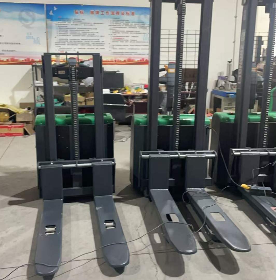 全电双提升站驾式全电动双起升堆高车用于托盘堆垛装卸搬运升高车