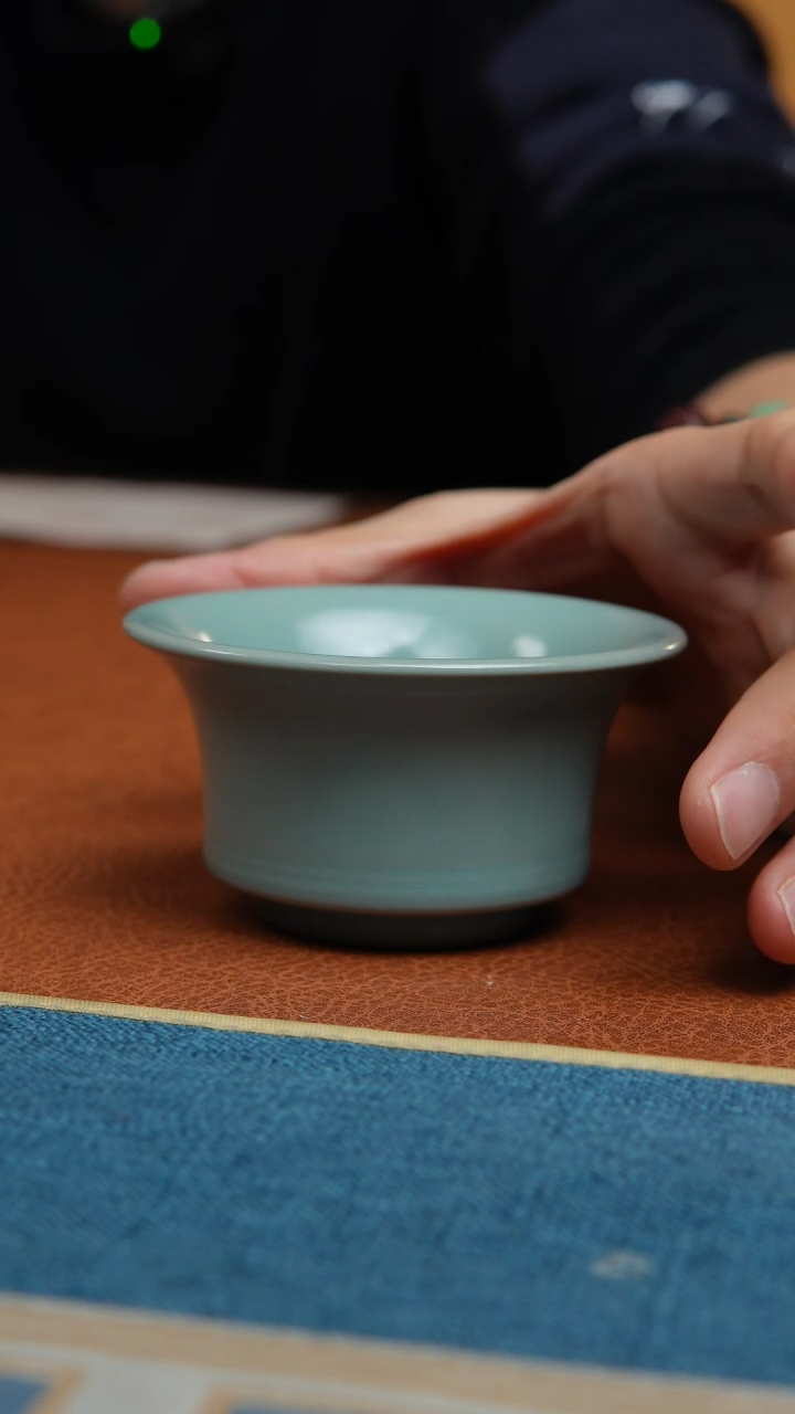 【闪购商品】杯汝州原产地原矿釉仿古马蹄杯