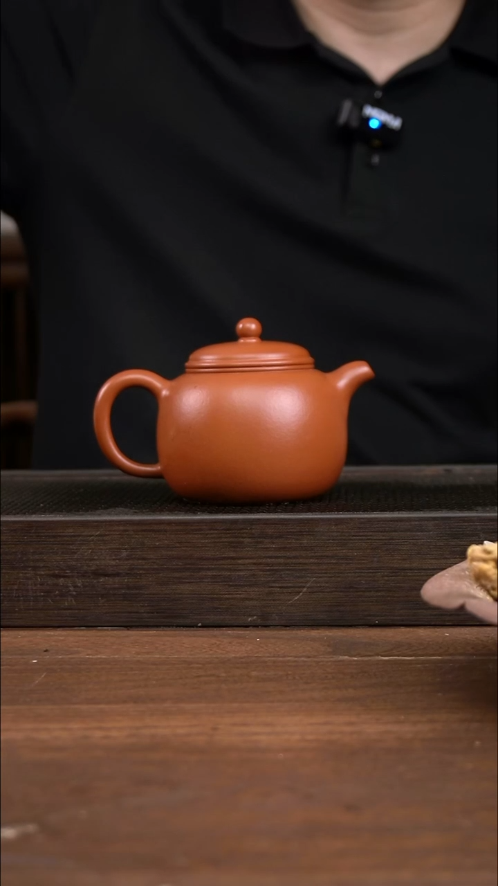 茶壶紫砂全手朱泥匏樽      260CC 