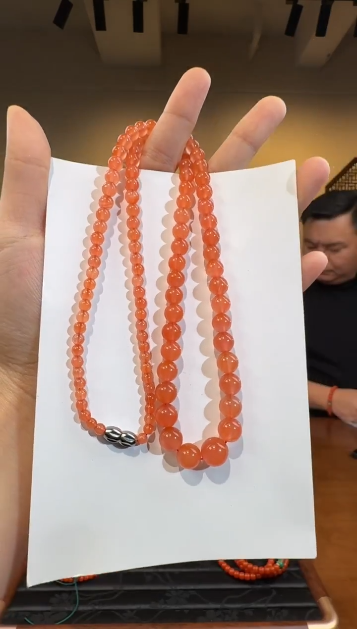 未镶嵌颈饰玛瑙/玉髓54-638-1.2多样性拍一发一