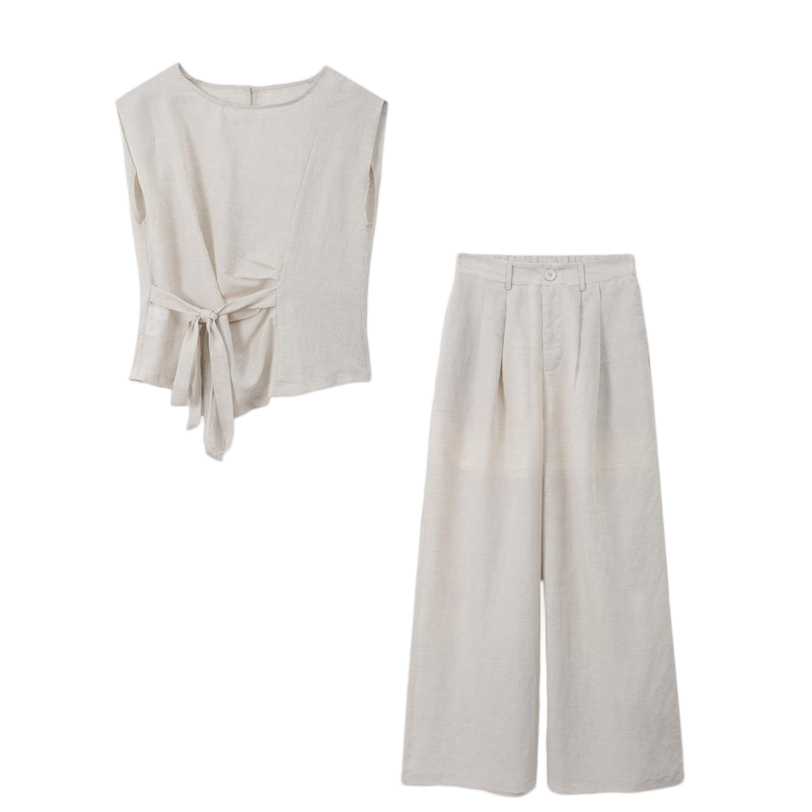 2025新款肩袖轻奢显瘦减龄拉链款套装B0036 YY