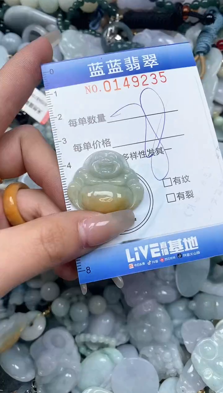 【闪购商品】翡翠颈饰未镶嵌闪购0149235多样性发其一