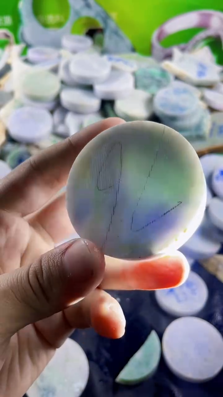 颈饰未镶嵌翡翠翡翠翡翠529