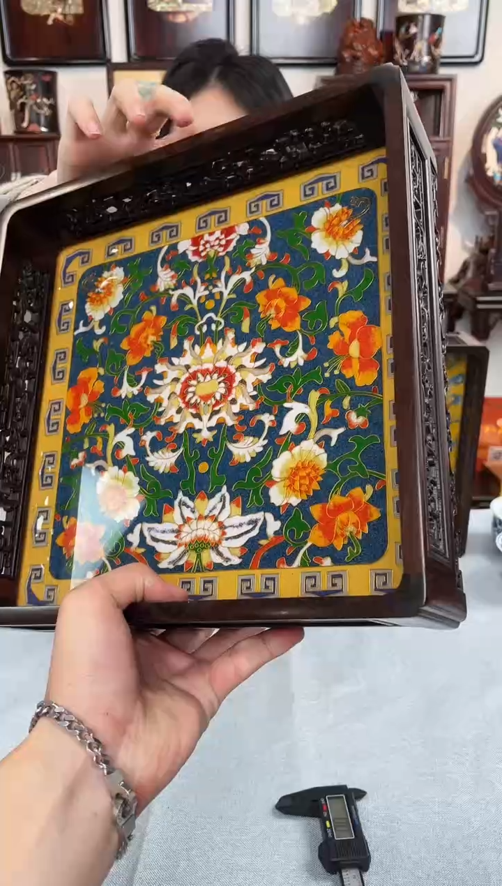 【闪购商品】红酸枝木类成套家具托盘