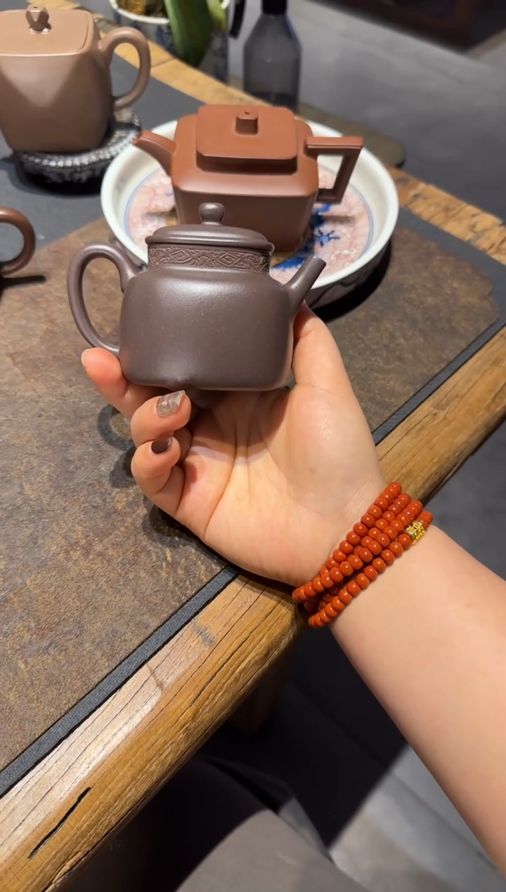 【闪购商品】紫砂茶壶四方言心