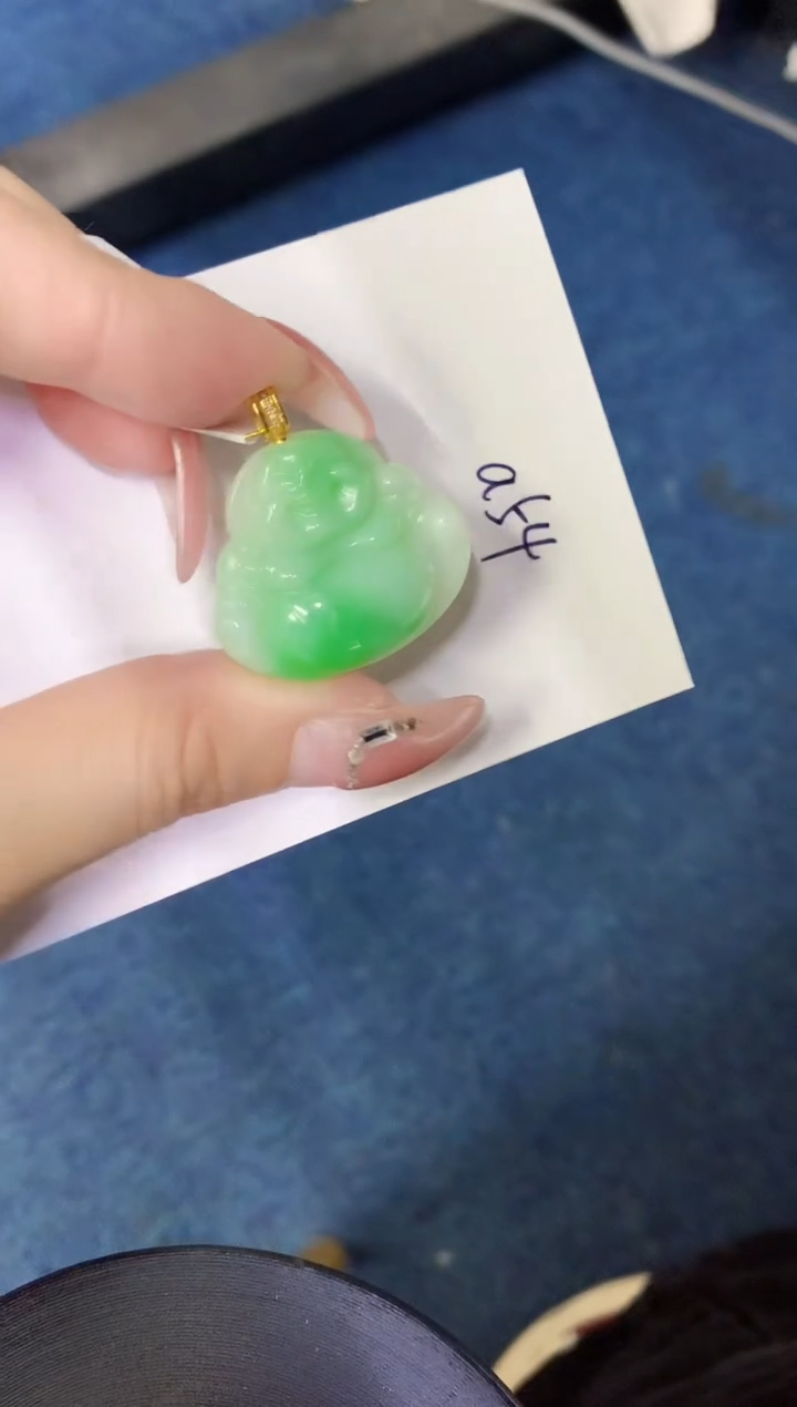 【闪购商品】翡翠颈饰18K金镶嵌000000000000