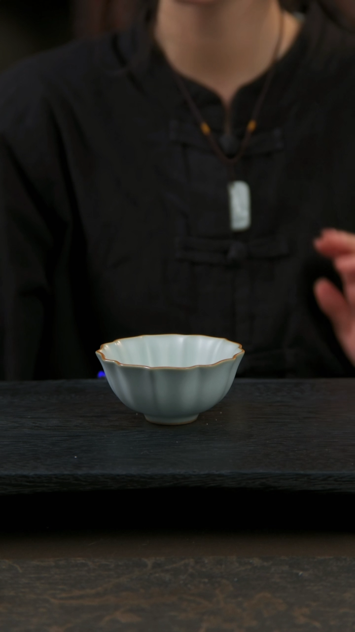 【闪购商品】杯荷瓣杯（开片不开片可选，默认开片）