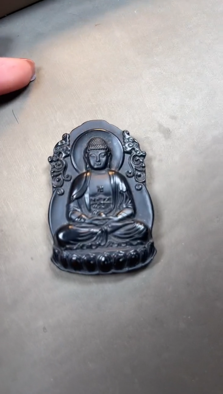 【闪购商品】和田玉（墨玉）吊坠未镶嵌吊坠