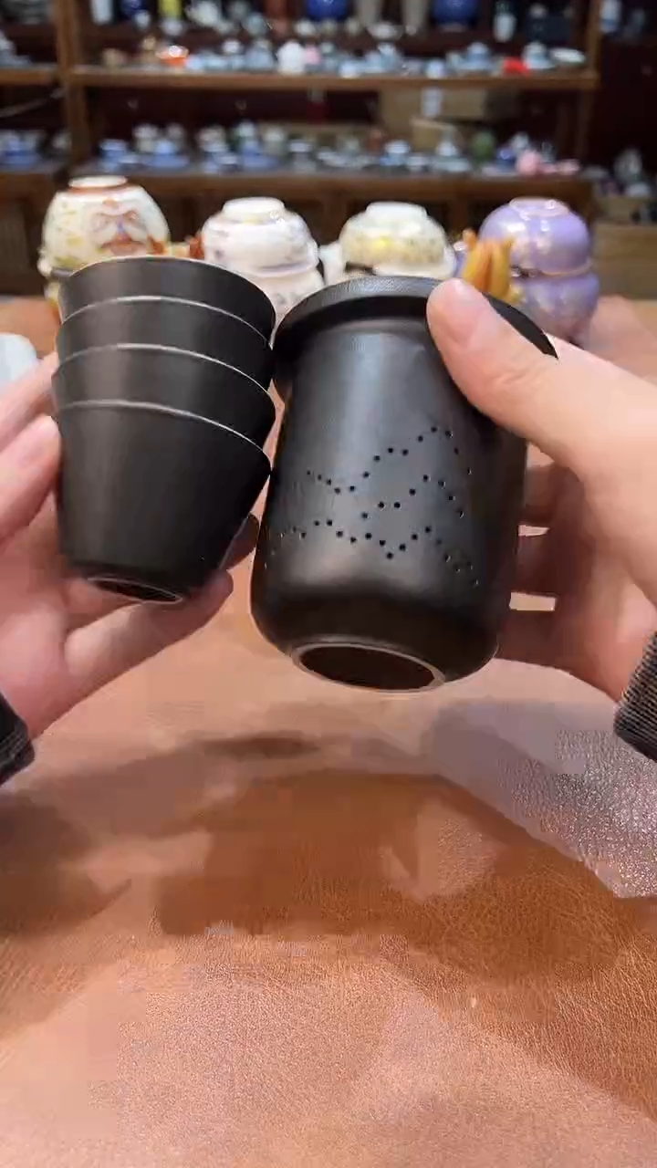 真的很便宜会开片的旅行茶具