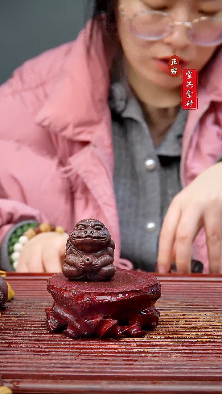 紫砂茶宠宜兴紫砂茶宠摆件