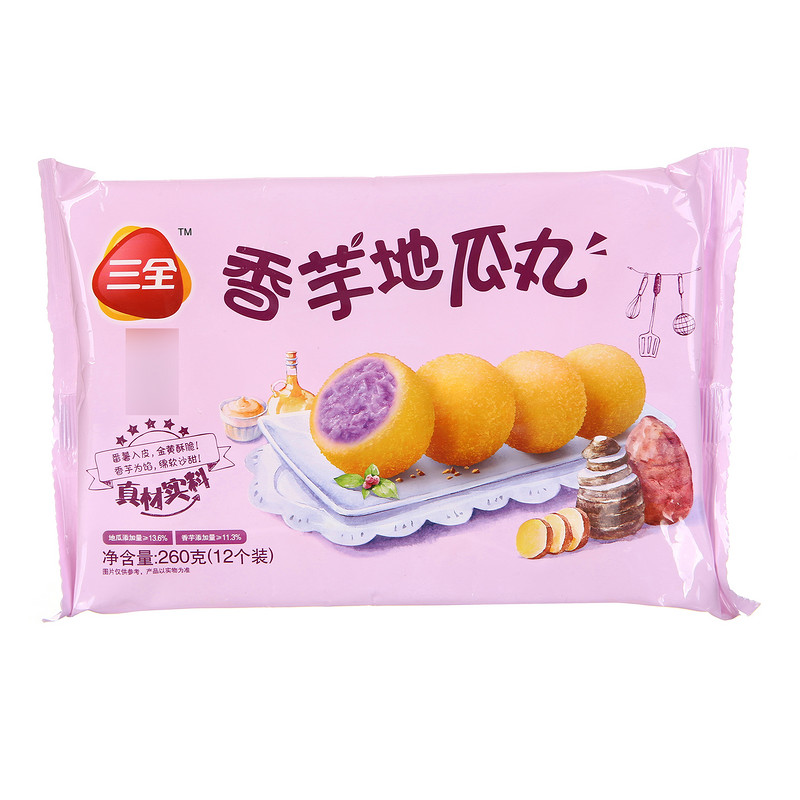 三全香芋地瓜丸260g/袋