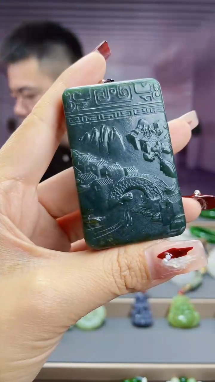 【闪购商品】和田玉吊坠未镶嵌83