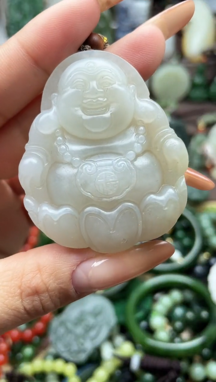 颈饰未镶嵌和田玉未镶嵌和田玉吊坠多样性拍一发一