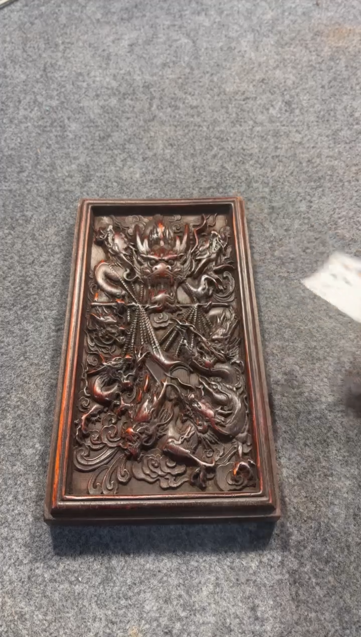 【闪购商品】花梨木类拆件雕刻板 以直播间截图为准D319