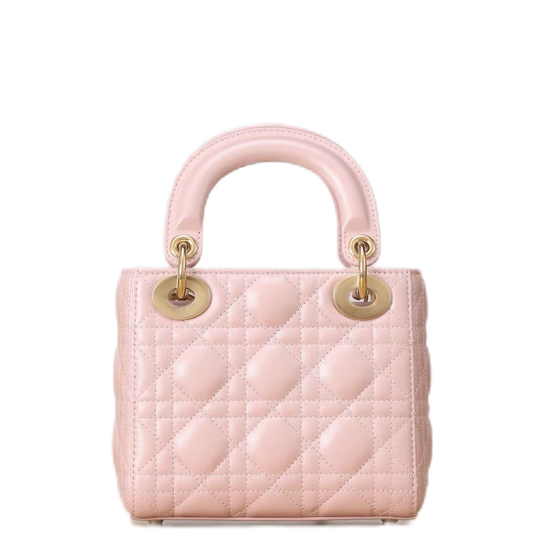 【DIDA】轻奢豪华时尚潮流女士黑色/白色/粉色三格戴妃单肩斜挎包