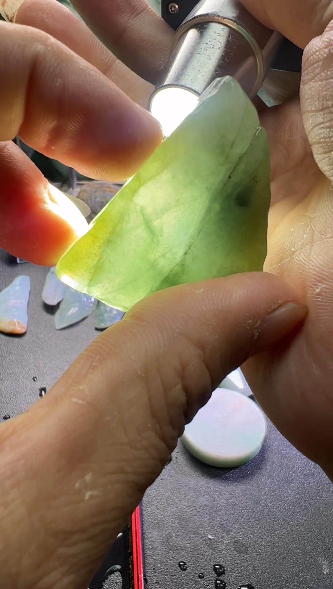 未镶嵌挂件翡翠天然翡翠A货