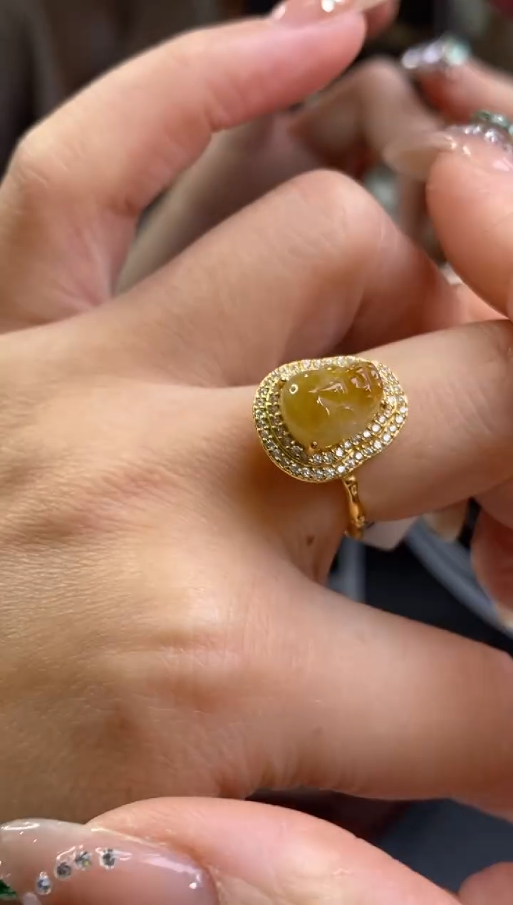 颈饰银S925镶嵌翡翠净货15539