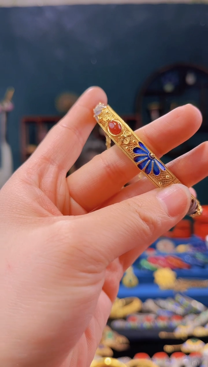 【闪购商品】花丝镶嵌手镯精品