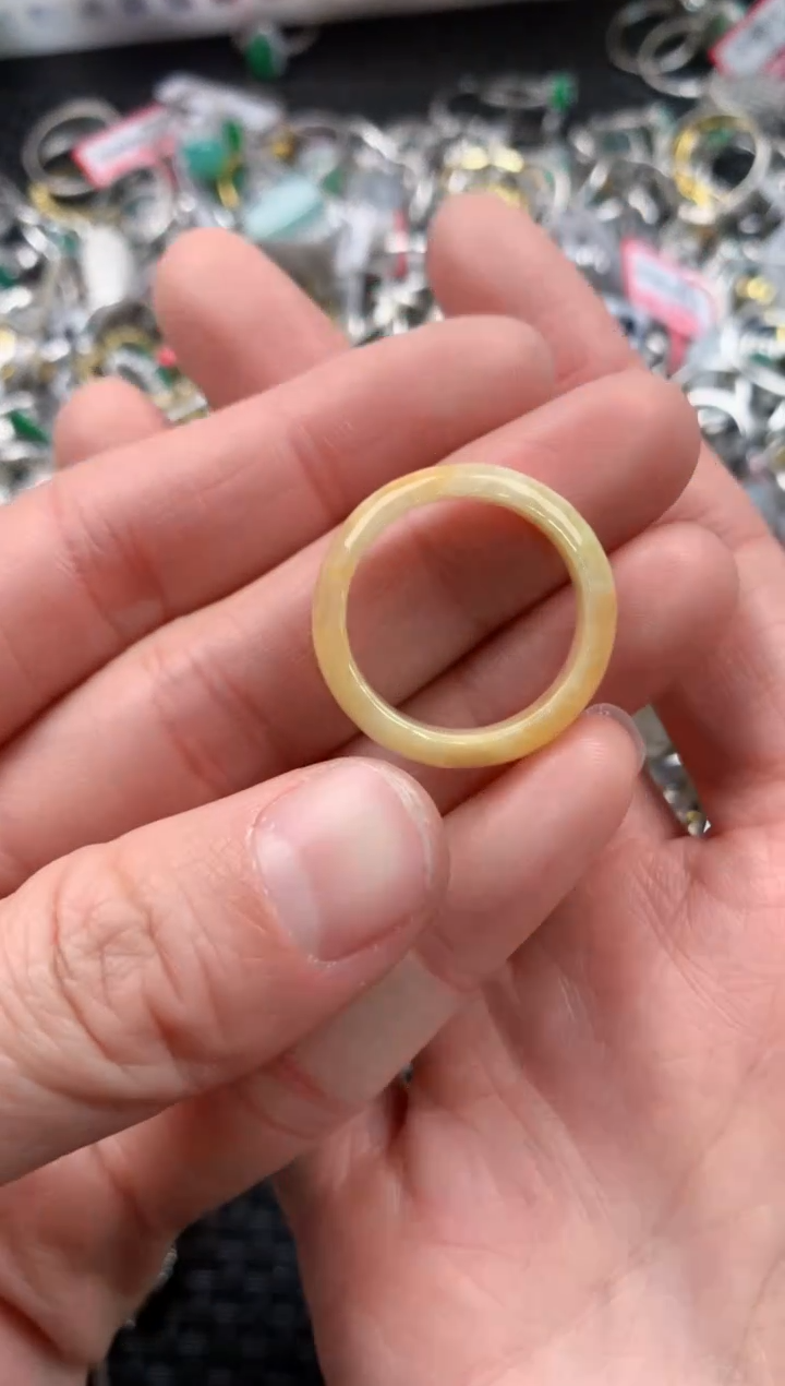 银S925镶嵌戒指翡翠777    6