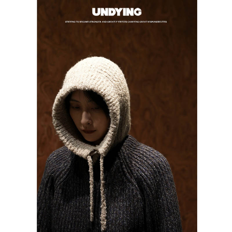 UNDYING MM6编织抽绳帽