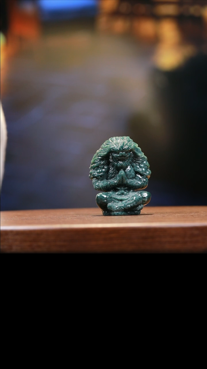 【闪购商品】定制翡翠未镶嵌翡翠悟空