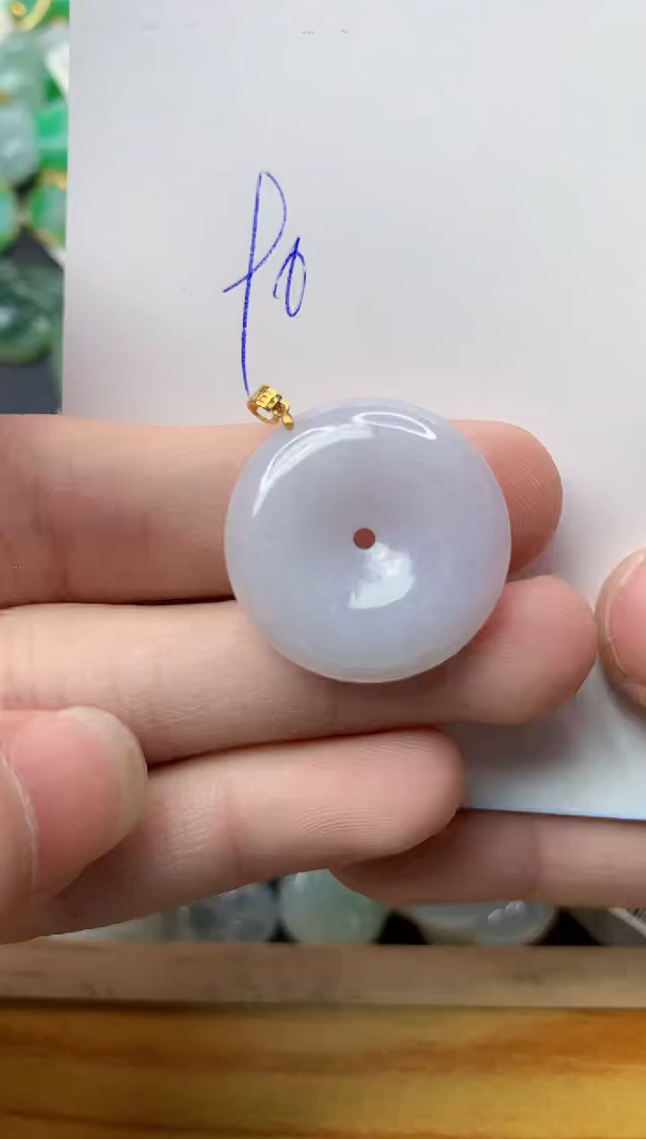 【闪购商品】翡翠颈饰18K金镶嵌66.........