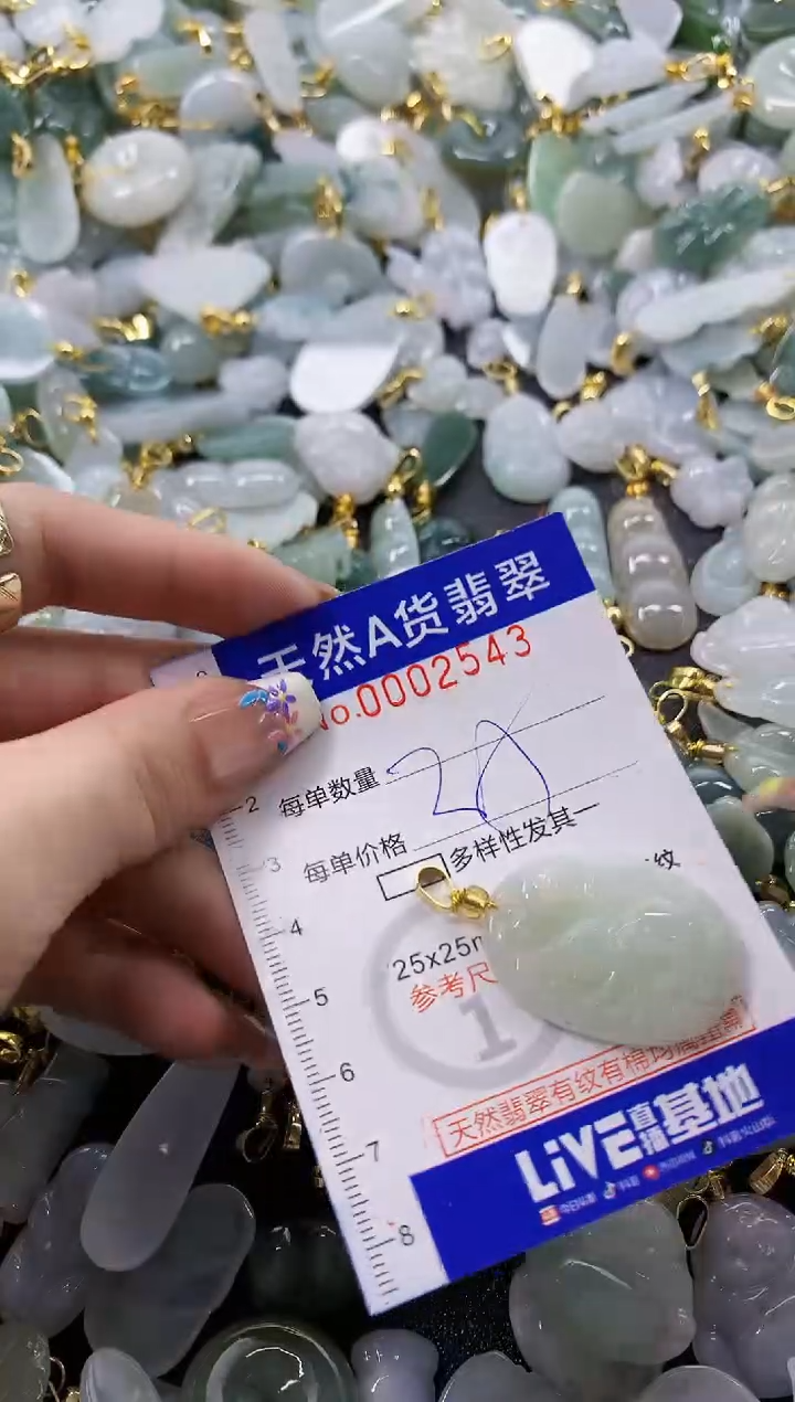 颈饰未镶嵌翡翠天然A货翡翠