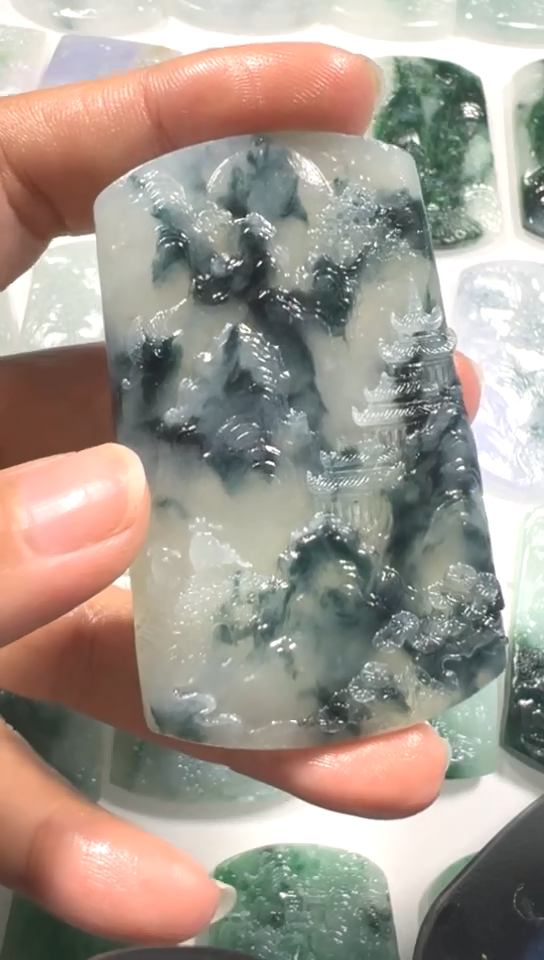 【闪购商品】定制翡翠未镶嵌牌子